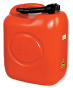 Tanica Canestro Carburante portatile da 5 10 20 litri, con tappo e beccuccio